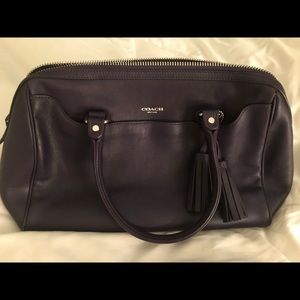 Coach Dark Purple Handbag